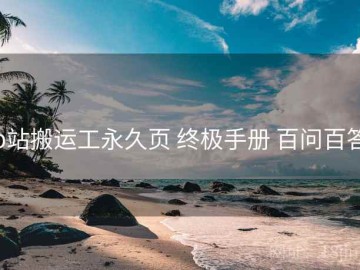 p站搬运工永久页 终极手册 百问百答