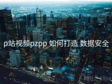 p站视频pzpp 如何打造 数据安全