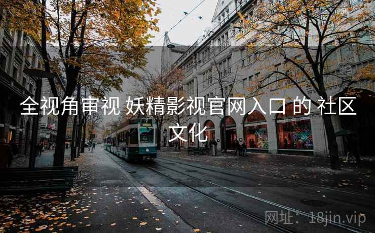 全视角审视 妖精影视官网入口 的 社区文化