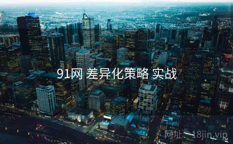 91网 差异化策略 实战