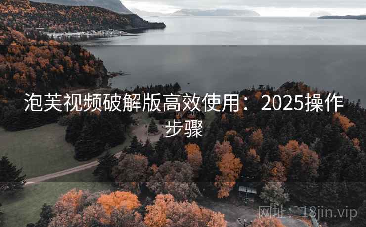 泡芙视频破解版高效使用：2025操作步骤