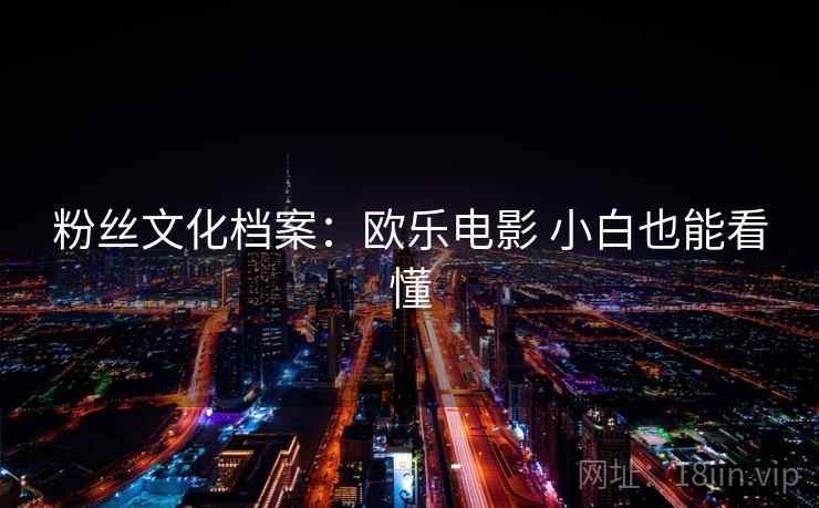 粉丝文化档案：欧乐电影 小白也能看懂