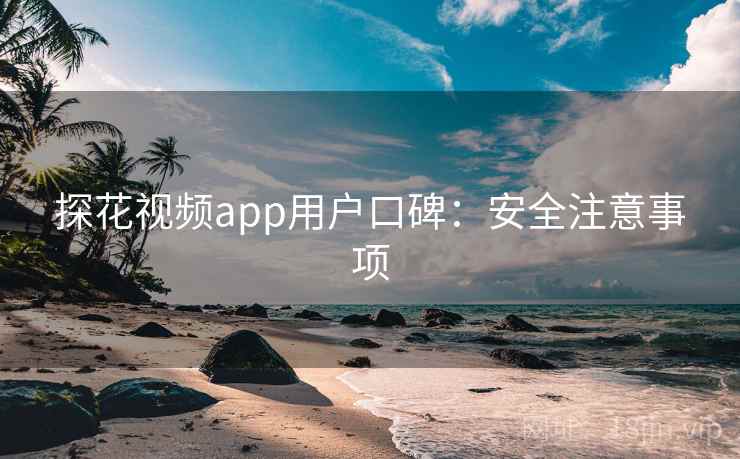 探花视频app用户口碑：安全注意事项