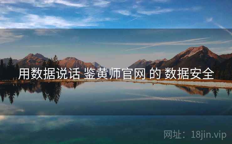 用数据说话 鉴黄师官网 的 数据安全