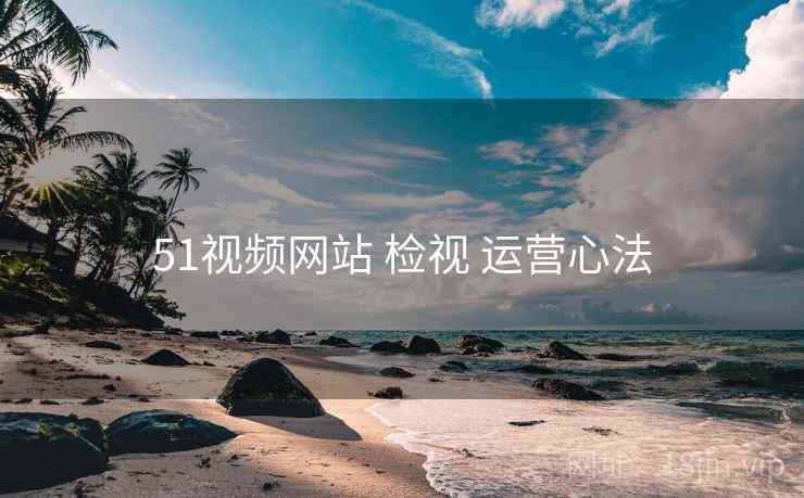 51视频网站 检视 运营心法