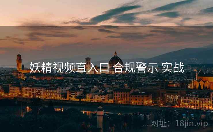 妖精视频直入口 合规警示 实战